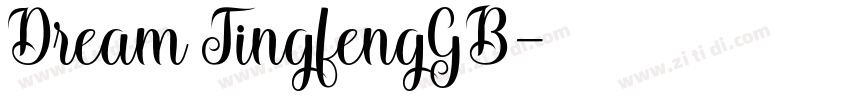 Dream TingfengGB字体转换